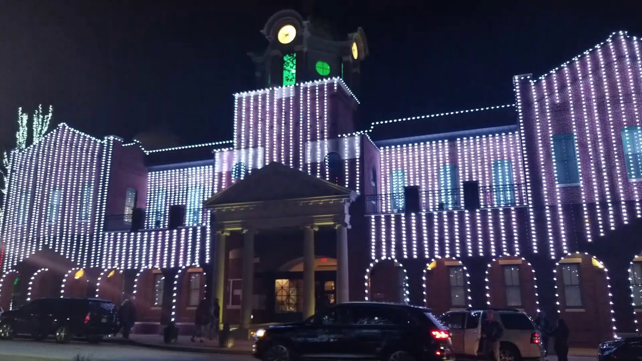 Christmas Lights Grapevine Christmas lights 636 S. Main St