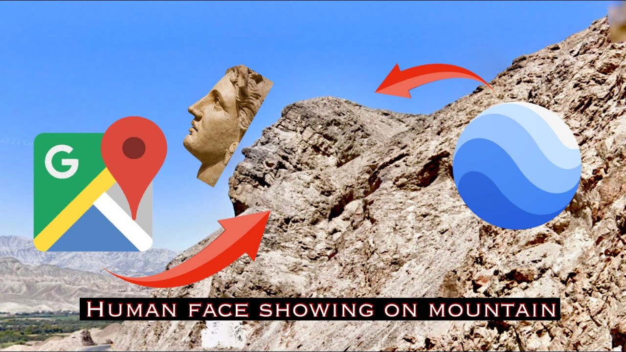 603 so weird 😱 human face showing on mountain in google earth human