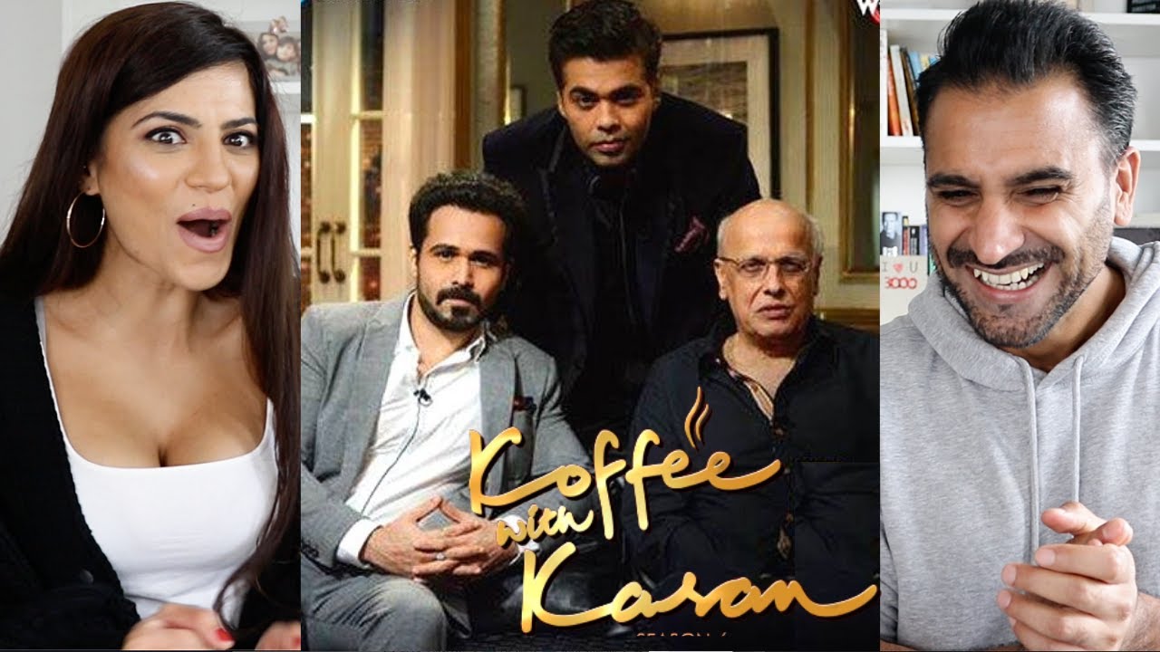 КОФЕ С КАРАНОМ | РЕАКЦИЯ ЭМРАНА ХАШМИ И МАХЕША БХАТТА НА БОЛЬШОЙ ПУТЬ!!