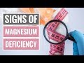 4 Signs and Symptoms of Magnesium Deficiency