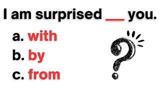 What Is The RIGHT Answer? || 99% FAIL This Prepositions Quiz #englishchallenge