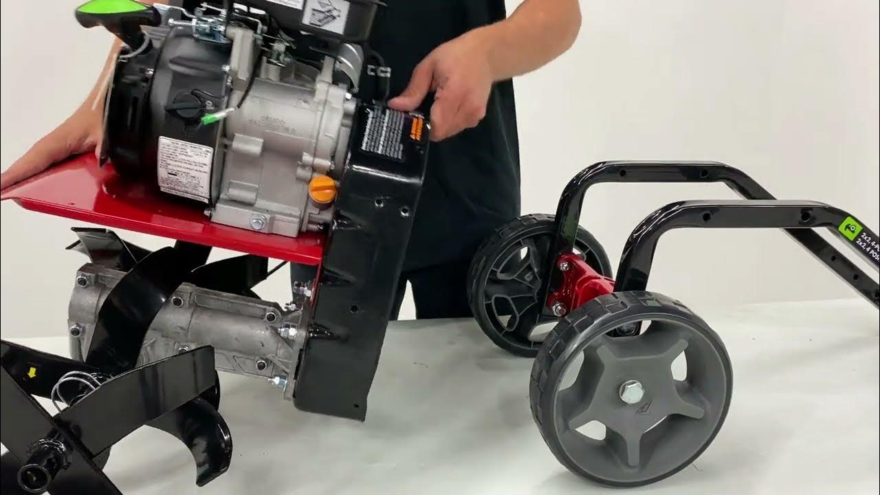Earthquake Versa Tiller Cultivator Assembly YouTube