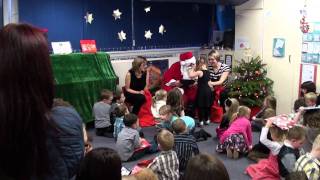 Riverside nursery School Meets santa 2011