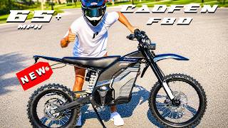 This E-bike Has 10x More Power Than A Surron! // Caofen F80 (65+mph)