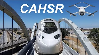2025 Road Trip to California High Speed Rail in the Central Valley | 4K Drone 4K Dashcam of CAHSR