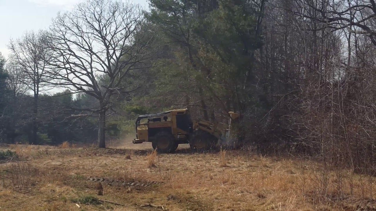 Hydroax Saw Head Land Clearing New Jersey YouTube