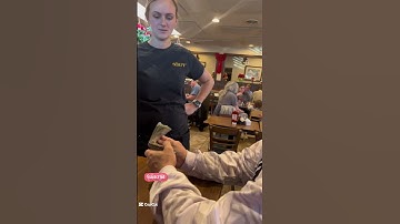 Surprising Pregnant Waitress with $1,300 Tip