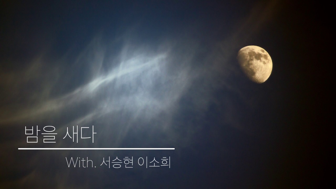 [Lyric video] 밤을 새다 (With. 승현 소희) | 손강현 |