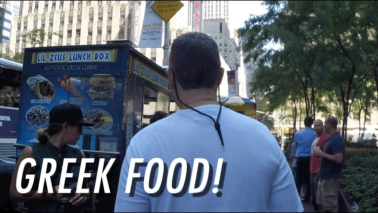 Greek Food in New York! YouTube