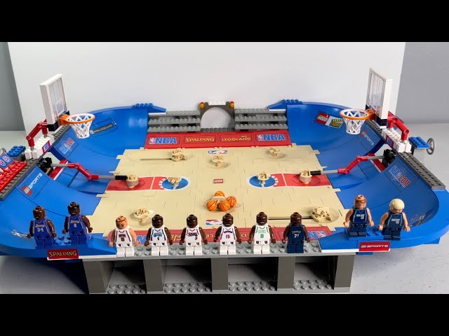 fatning opnåelige Compose LEGO Sports 3432 NBA Challenge Basketball Set from 2003 review - YouTube