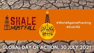 LIVE: End fracking, end climate colonialism! Shale Must Fall! Global Day of Action