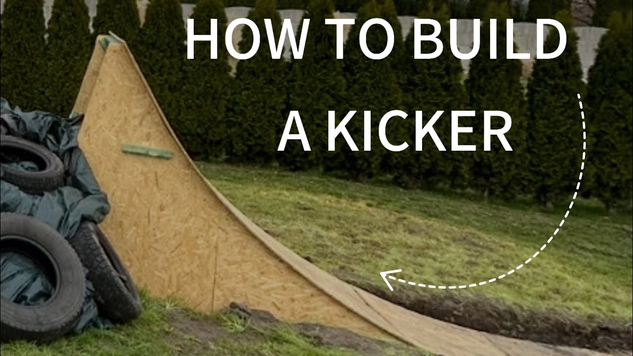 HOW TO BUILD MTB KICKER | BACKYARD #2 - YouTube