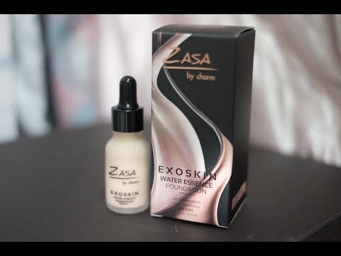 ►► REVIEW : ZASA by charm EXOSKIN Water Essence Foundation!!!! มีทุกโทนสี มาดูกันค่ะ ◄◄