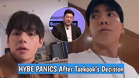 BREAKING NEWS! Taehyung & Jungkook’s Bold Move Leaves HYBE in CHAOS—BTS Fans Can’t Believe This!