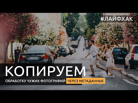 Как скопировать обработку с чужой фотографии [Просто или бесплатно]. Используем метаданные XMP