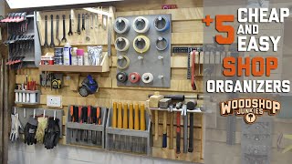 5 More! Super Simple Garage Workshop Organizers - HOW TO screenshot 4