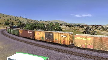 Trainz 12:  SP Manifest on Tehachapi Loop
