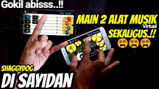 MUSTAHIL..?!! MAIN 2 ALAT MUSIK VIRTUAL SEKALIGUS.!!! || Di Sayidan - Real Drum   Real Guitar