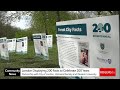 London Displaying 200 Facts to Celebrate 200 Years