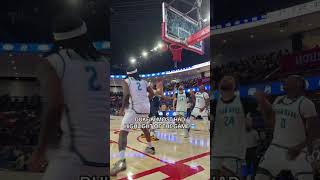 Duke Dennis almost had a HIGHLIGHT 🔥 #shorts #dukedennis #dreamcon #basketball