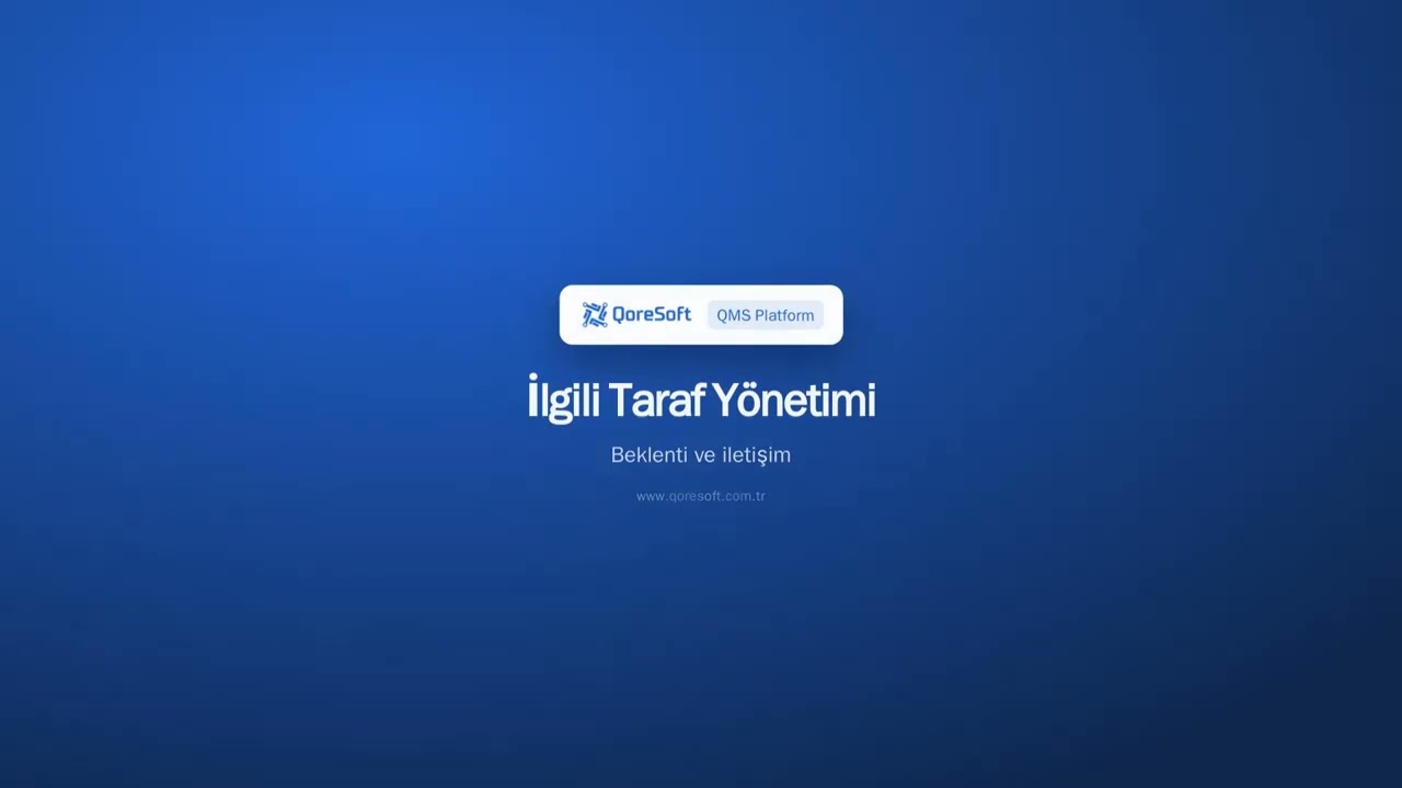 İlgili Taraflar — tanıtım videosu
