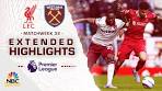 Liverpool v. West Ham United | PREMIER LEAGUE ... - YouTube
