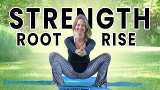 Full Body Strength Flow with Squats (20 min Intermediate Yoga)