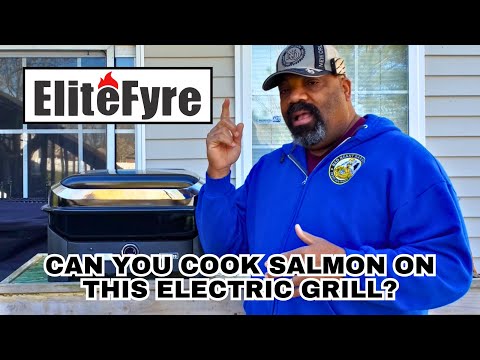 Can You Cook Salmon On This Electric Grill? @EliteFyre