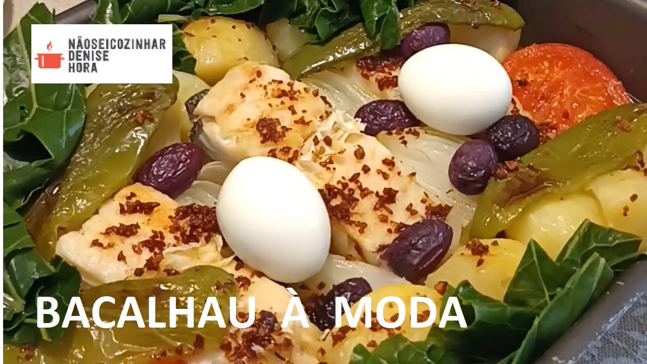 Bacalhau à Moda Fácil e Rápido