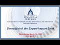 Oversight of the Export-Import Bank (EventID=119074)