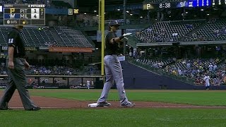 PIT@MIL: Morse legs out a three-bagger to right Wealth