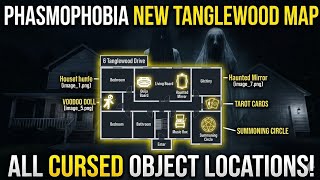 Locations for Cursed Objects on New Tanglewood Map in Phasmophobia 
