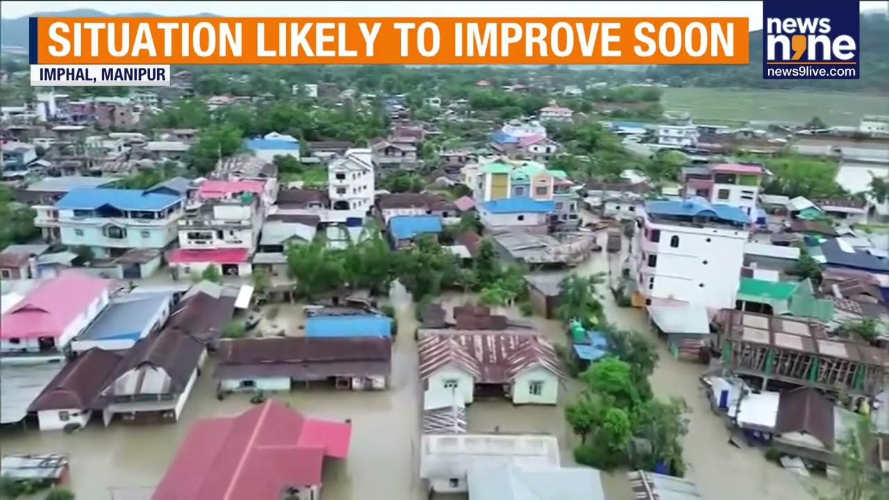 Floods Ravage Manipur; Thousands Displaced As Imphal Submerged | News9