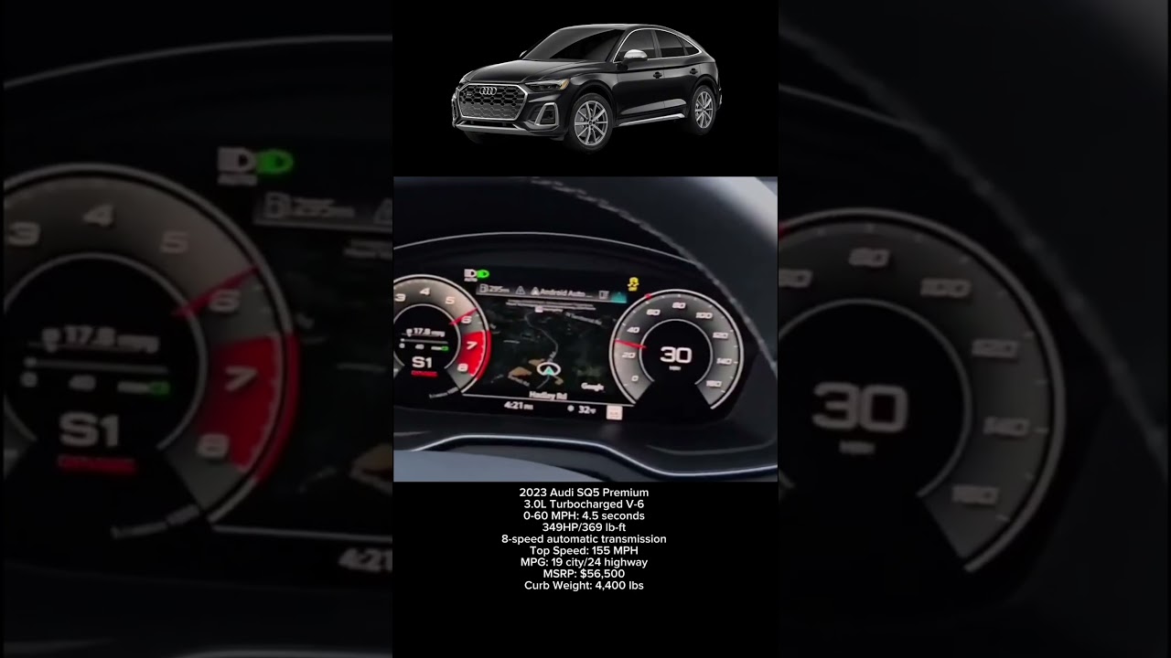 2023 Audi SQ5 0-60 MPH Acceleration 