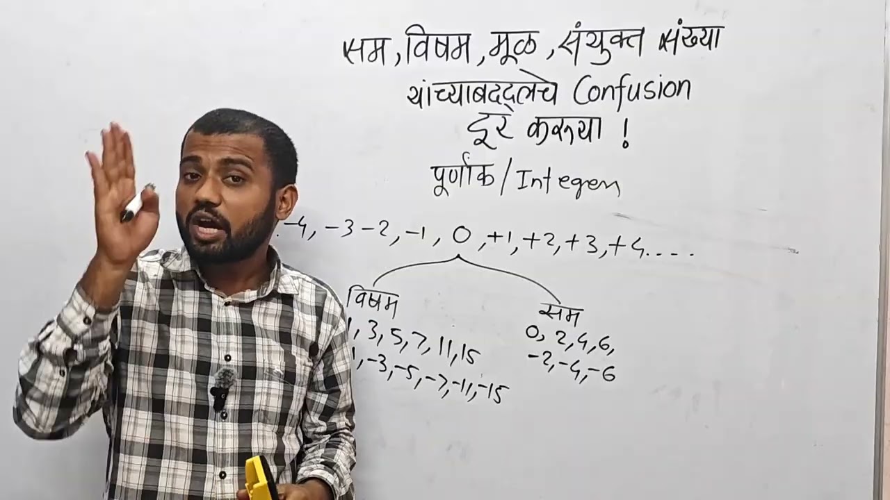 सम विषम मूळ संयुक्त संख्या यांच्याबद्दलचे कन्फ्युजन दूर करूया