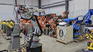 Yaskawa EA1900N Welding Robot With Positioners - S6M21311