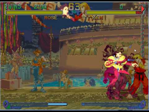 Rose Street Fighter Alpha 2 powered Soul Illusion (mp scarf)