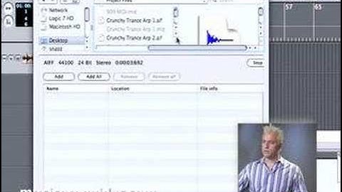 Building Arrangements in Apple Logic 7