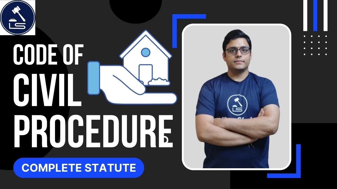 Code of Civil Procedure 108 (Order XXXVIII R 1-5) I Telegram Link in ...