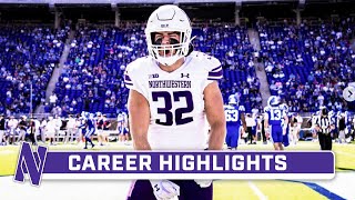 2024 NFL Draft Highlights: LB Bryce Gallagher | Northwestern Football