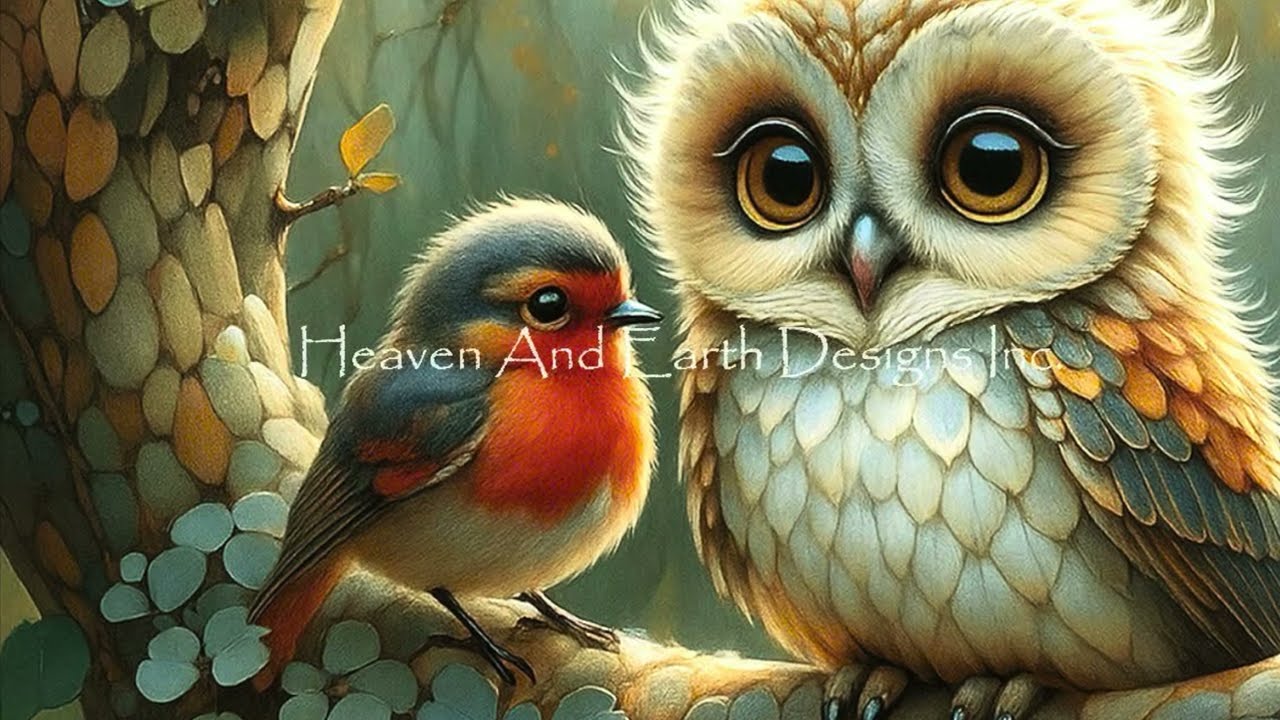 Stitch with me  4 HAED SAL 2026  Wise and the Brave #haedwise #crossstitch #heavenandearthdesigns