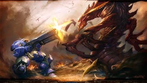 Hydralisk vs marine test video