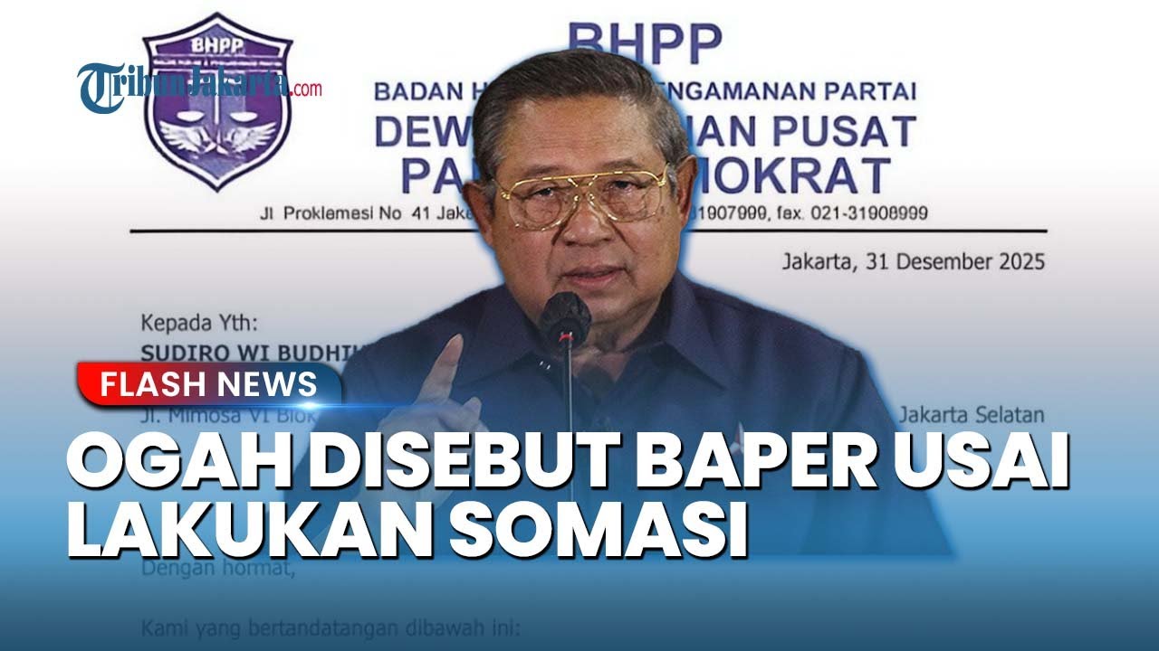 Demokrat Tolak Label Baper! Somasi Penuding SBY Dalang Ijazah Jokowi Demi Kebenaran