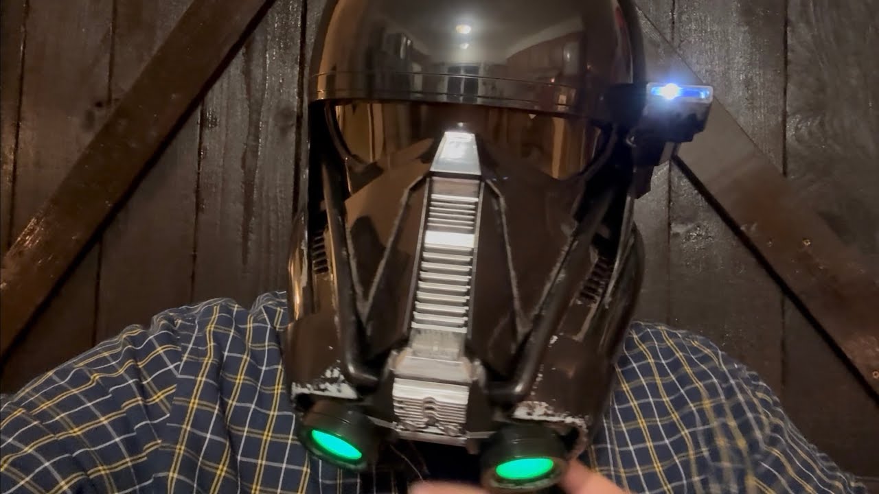 Обзоры MrByZ # 952 Шлем Black Series Death Trooper для ролевой игры