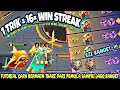 1 TRIK = 16 WIN STREAK !!! FIX MINSITAR HERO LEGENDS TERKUAT GILA GA MATI MATI WOII - MCGG