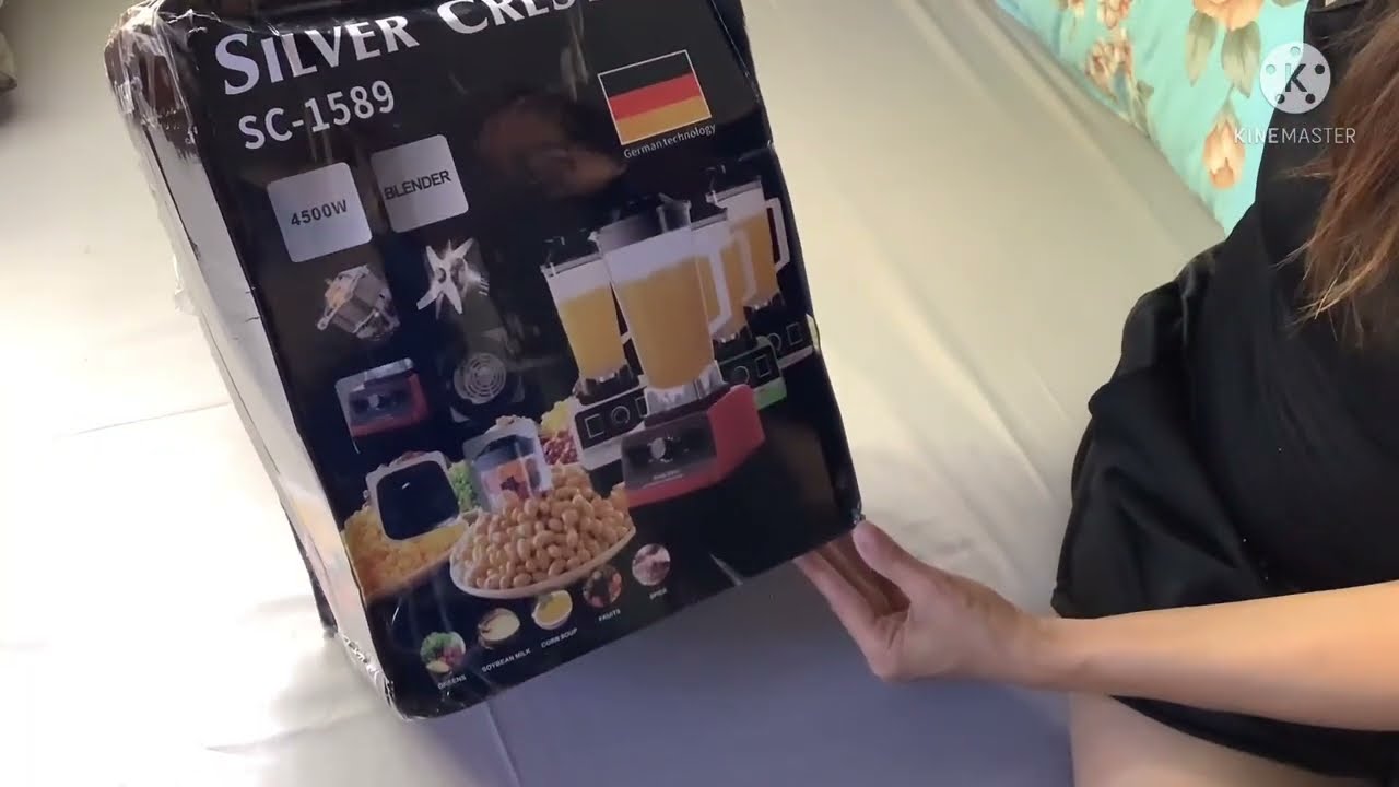 Unboxing Silver crest blender 