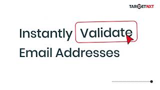 Your Emails Are Bouncing? Fix It Instantly with EmailVerify 🚀 #emailverify #targetnxt #b2b