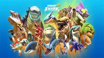 Hungry Shark World - All 39 Sharks Unlocked - Gameplay Walkthrough -  Android & iOS