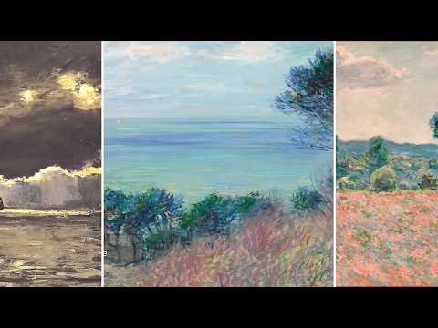 Claude Monet TV — Silent Art Gallery · October 4 Night | The Coast of Varengeville & others