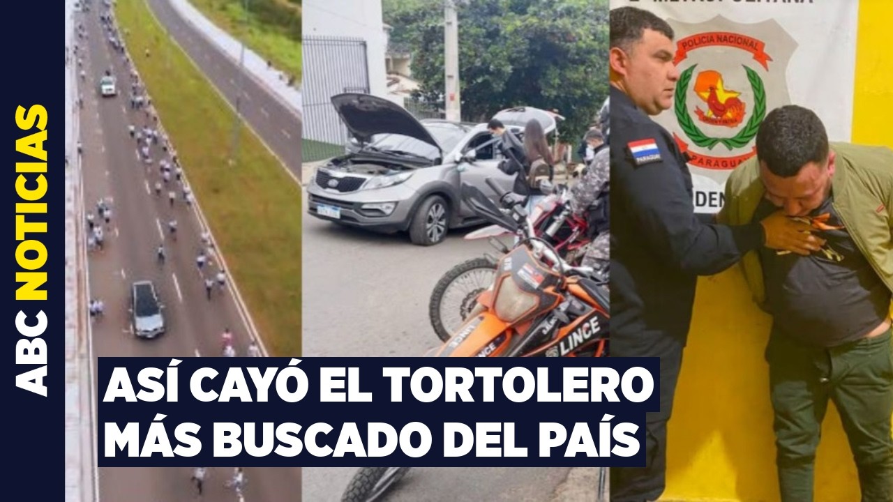 Cae "La Vaca", el tortolero más buscado de Paraguay: su acompañante perdió la vida en persecución